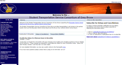 Desktop Screenshot of brucegreyschoolbus.ca