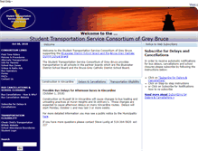 Tablet Screenshot of brucegreyschoolbus.ca